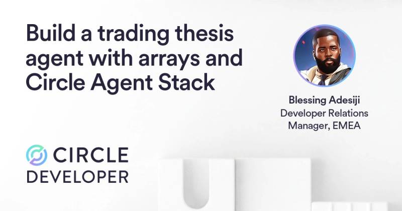 Circle turns USDC into a metered payment rail for AI research agents — source image