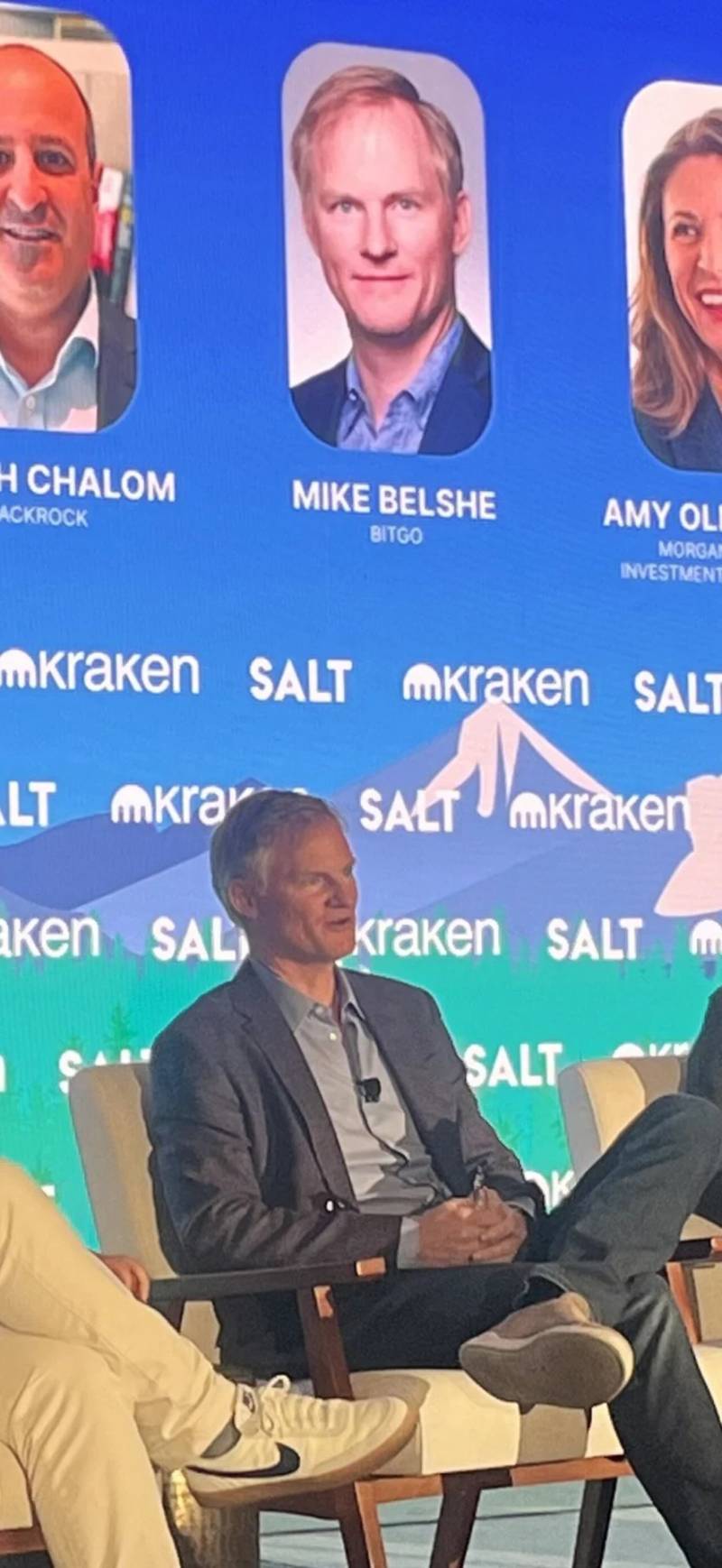Mike Belshe, CEO of BitGo, announcing institutional digital asset custody and Bitcoin collateral integration.