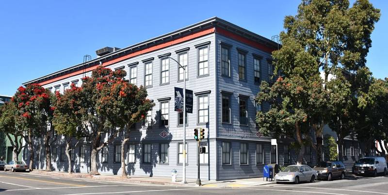 Pioneer Building in San Francisco, headquarters and research facility of OpenAI.