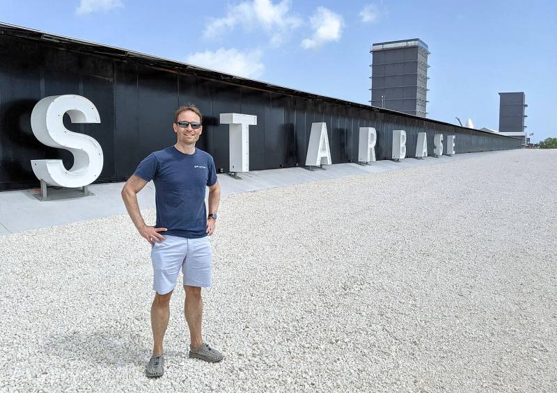 SpaceX Starbase industrial campus in Boca Chica, Texas.