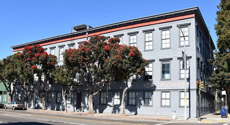 Commercial technology center in San Francisco housing generative artificial intelligence research labs and frontier model engineering teams.