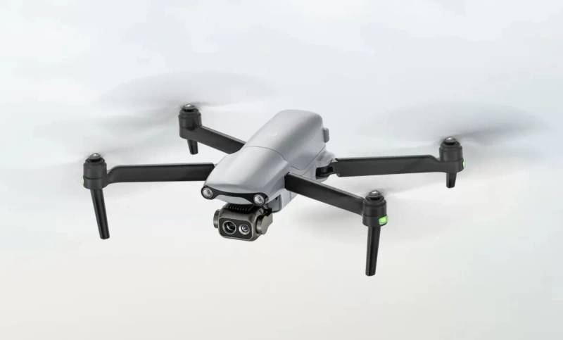 Autel EVO Lite 640T commercial inspection drone equipped with dual optical and thermal camera gimbal.